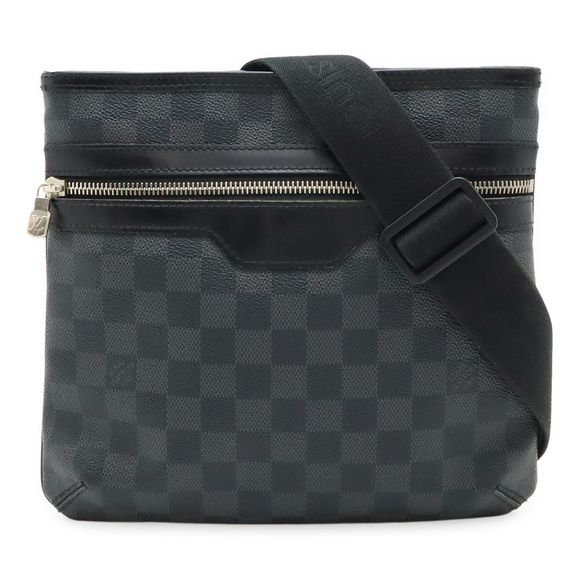 Louis Vuitton Damier Graphite Thomas Shoulder Bag Diagonal Square N58028 - Picture 1 of 8